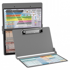 WhiteCoat Clipboard® - Silver Food Industry Edition
